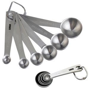 6 IN 1 Stainless Steel Measuring Spoons Set