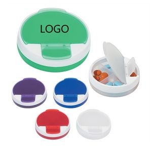 Round Snap Lid Pill Case