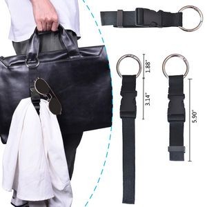 Add-A-Bag Convenient Luggage Strap Belt With Ring
