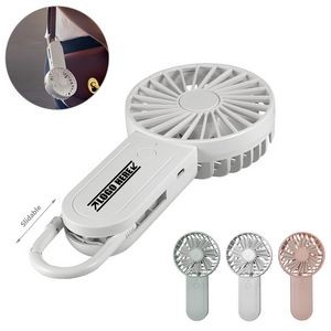 Portable Fan With Carabiner