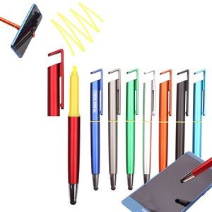 Highlighter Stylus Pen With Phone Stand