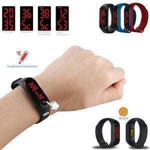 Bracelet Watch With Thermometer