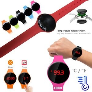 Wrist Thermometer With Bracelet Watch