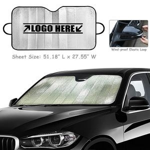 130x70cm Foldable Foil Car Front Window Sun Shade