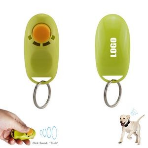 Pet Training Sound Clicker With Key Ring