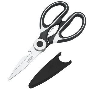 Scissors With Bottle Opener Blade Cover