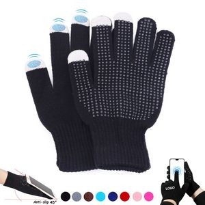 Touch Screen Gloves With Anti-slip Texture