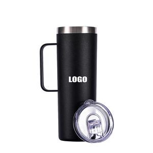 20 Oz Stainless Cups Mug With Slide Lid