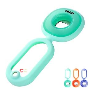 Silicone Multi Bottle Opener With Magnet