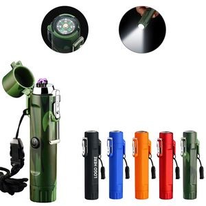 Multi Functional Flashlight With Compass