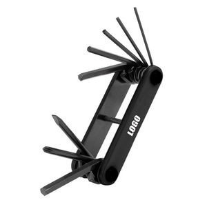 Black 8 IN 1 Multi Functional Tool Kit