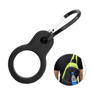 Silicone Water Bottle Holder With Carabiner