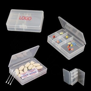 Double Side Pill Case Tablet Box