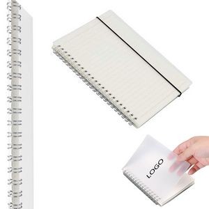 A6 Hardcover Ruled Spiral Notebook