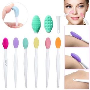 Double Sided Silicon Nose Cleaning Brush