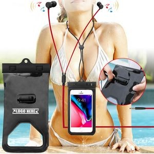 TPU Waterproof Phone Case With Audio Jack