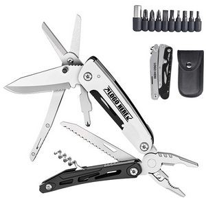 Multi Functional Scissors And Pliers Tool Kit With Wine Opener