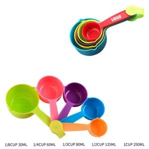 Assorted 5 IN 1 Measuring Cup With Dual Pourers