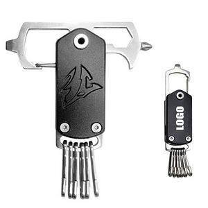 Bottle Opener Wrench Screwdriver With Carabiner