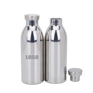 500ml Silver Stainless Steel Bottle