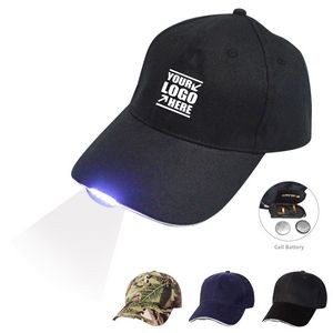 Sports Hat With Flashlight