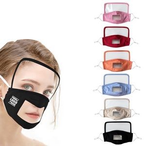 Children Smile Window Mask With Goggles