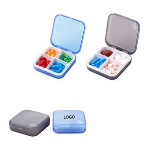Cross Pill Case Tablet Box