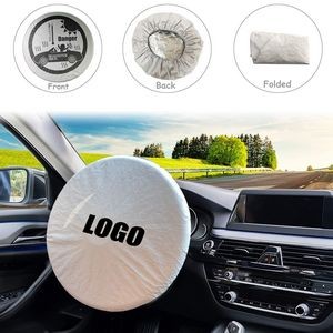 Stretchable Steering Dust Cover Sun Shade