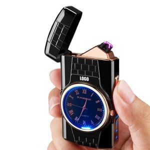 Dual E-Arc Lighter With Watch
