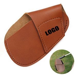 Golf Club Head Leather Protective Cover