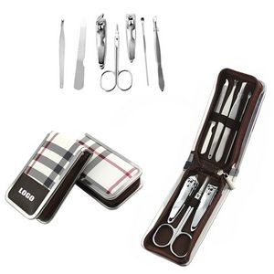 7 Pieces Manicure Set With Pouch