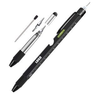 Multi Functional Metal Tool Pen With Flashlight