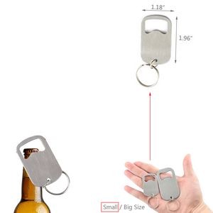 Big Size Bottle Opener With Key Chain