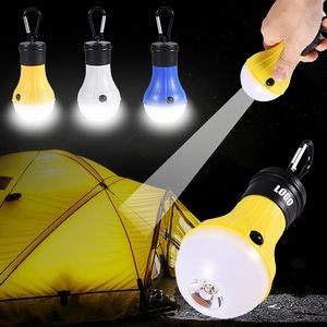 2 IN 1 Bulb Flashlight With Lamp