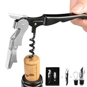 Wine Bottle Opener With Pourer
