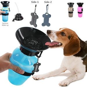 Automatic Water Bottle With Bowl