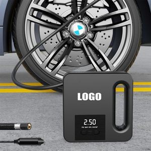 Square Portable Digital Tire Inflator Pump With Handle