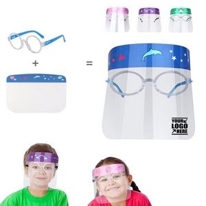 Children Eye Glasses Style Face Shield