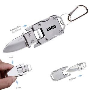 Extendable Knife Keychain