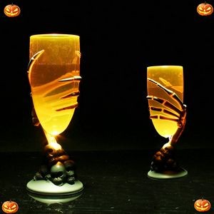 Light Halloween Wine Glass Water Cup