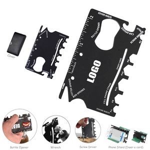 Multi Functional Card Tool Kit Set With PU Leather Case