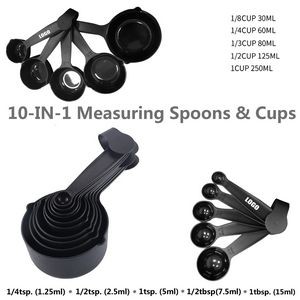 10 IN 1 Measuring Cup And Spoon With Round Buckle