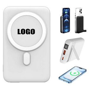 MagSafe 10000mAh Wireless Power Bank With Phone Stand