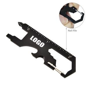 Wrench Ruler Bottle Opener With Nail File