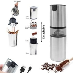 Detachable Electric Coffee Maker Grinder With Cup