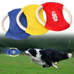 Round Rope Pet Flying Disc