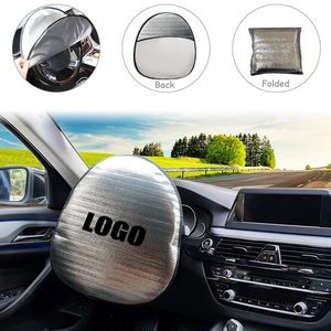 Foldable Steering Dust Cover Sun Shade