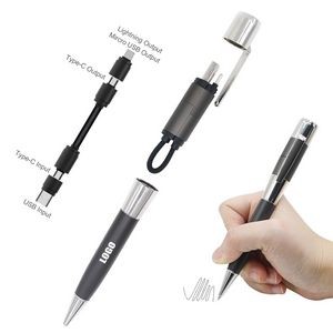 Pen With Multi USB Charging Cable