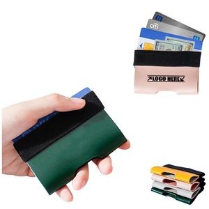 Various PU Leather Card Holder With Band