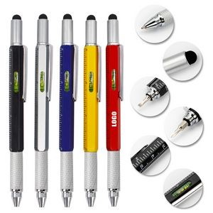 6 In 1 Semi-Metal Tool Pen